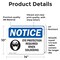 Signmission 10 in Height, 14 in Width, Vinyl Decal, Rectangle OS-2PACK-NS-D-1014-L-12359 - alternate 2